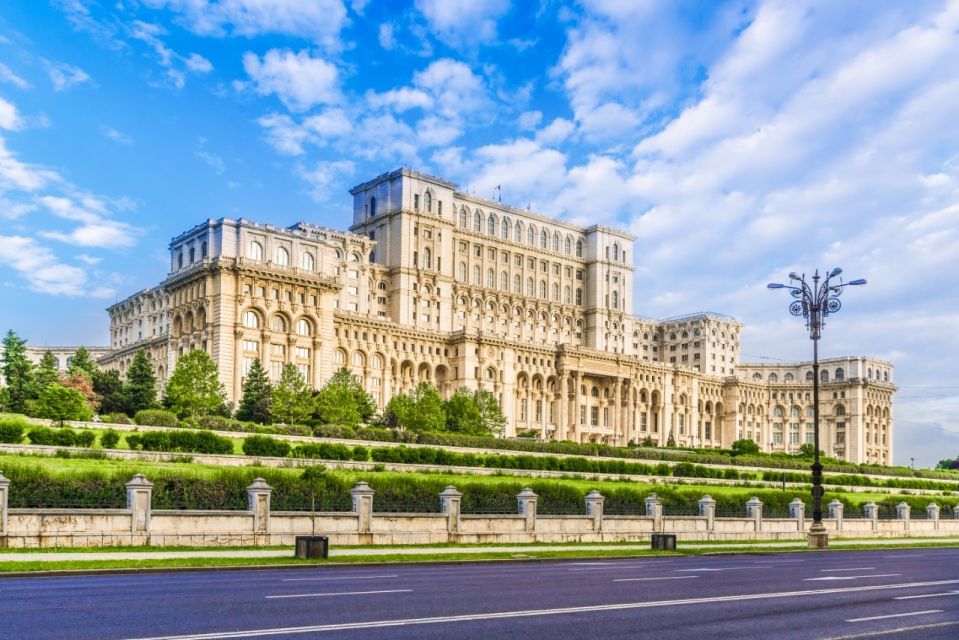 Bucharest City Tour and Wine Tasting - Palace of Parliament and Revolution Square: seeing the city’s weight