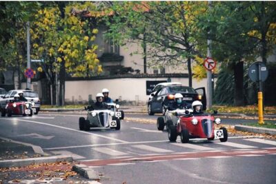 Bucharest: CityTour in one of a kind mini hot rod - Your one-hour driving experience: training, traffic skills, and real momentum