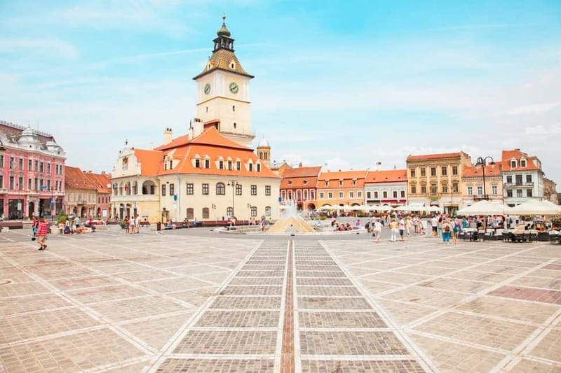 Bucharest: Dracula’s Castle, Peles Castle & Brasov Day Trip - Brașov historical city center: how to use your 1.5 hours