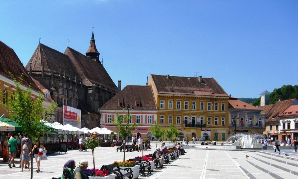 Bucharest: Dracula's Castle, Peles Castle, & Brasov Old Town - Brasov old town: medieval streets with a modern pulse