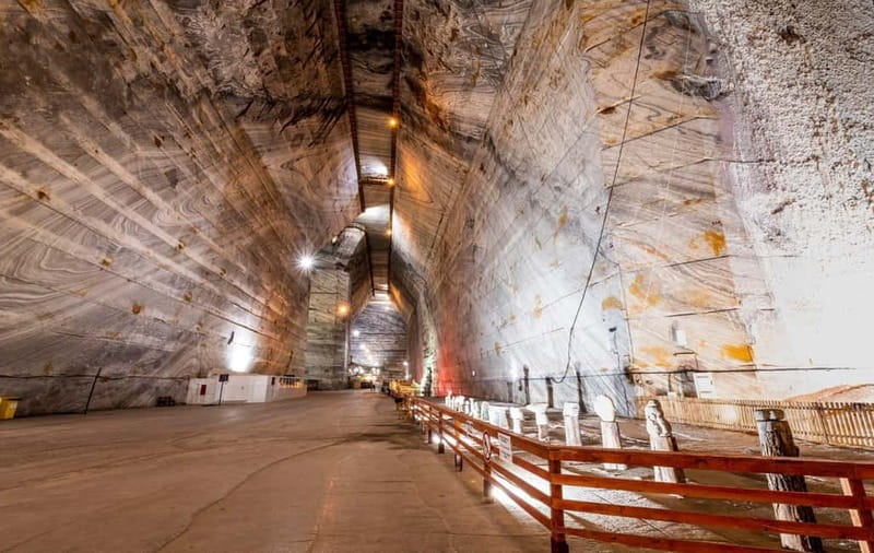 From Bucharest: Slănic Prahova Salt Mine Ticket and Transfer - The first awe moment: stepping into Europe’s largest salt mine